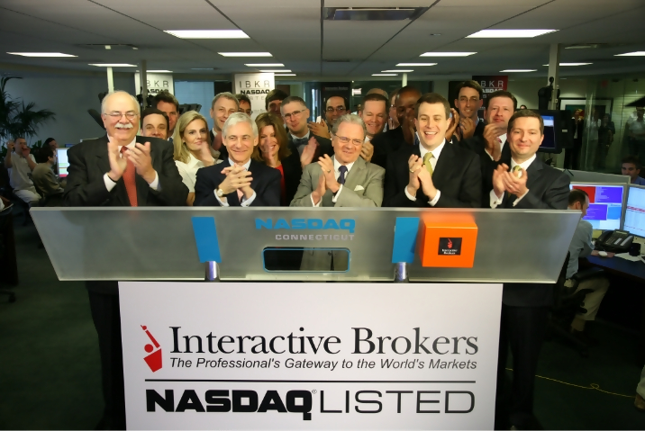 Interactive Brokers Group, Inc.  была основана ее председателем правления – Томасом Петерффи