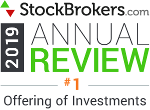Stockbrokers.com 2019 - Meilleur de sa catégorie - Offre d'investissements