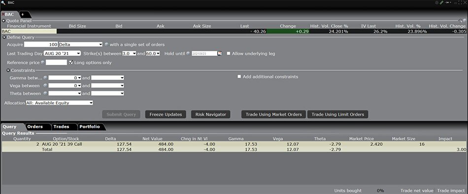 Options-Greeks-Portfolio