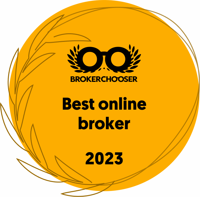 Premio BrokerChooser 2023: Mejor bróker en línea
